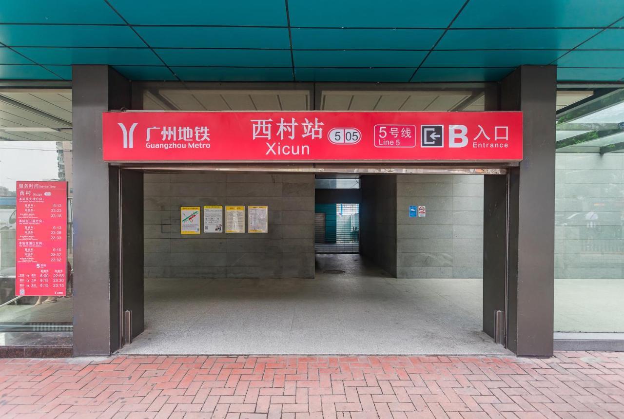 Super 8 Hotel Select Guangzhou Railway Station Xicun Subway Station Εξωτερικό φωτογραφία